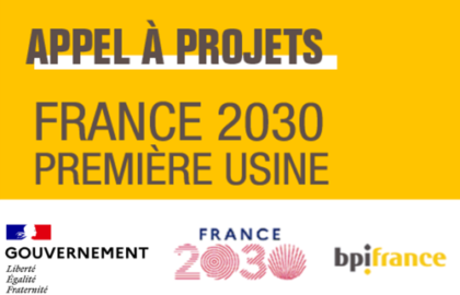 Appel à projets première usine France 2030